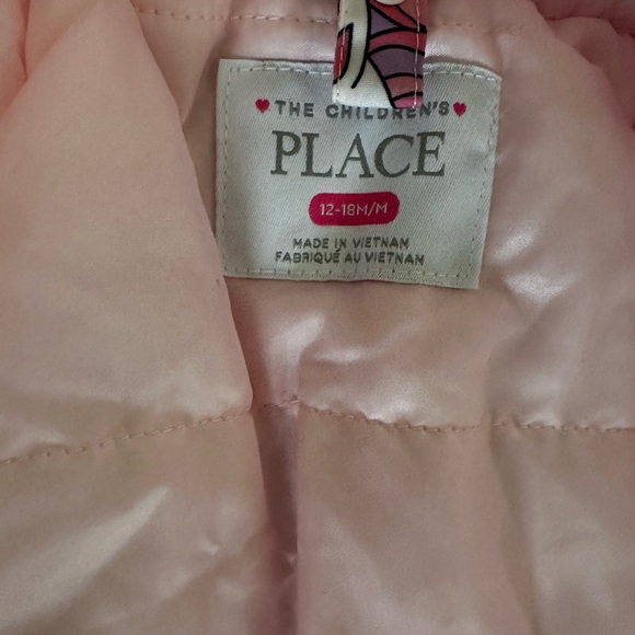 Brand New 12 to 18 Month Unicorn Pink Double Breasted Coat - Picture 5 of 5